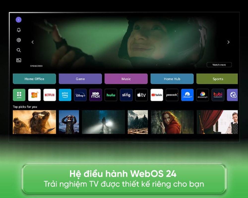 Smart tivi OLED LG 4K 83 inch OLED83M4PSA - Hàng chính hãng
