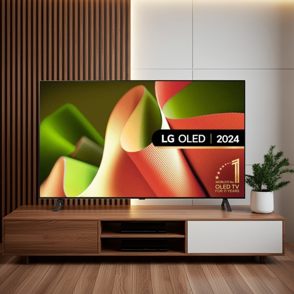 Kích thước 55 inch phù hợp với không gian 