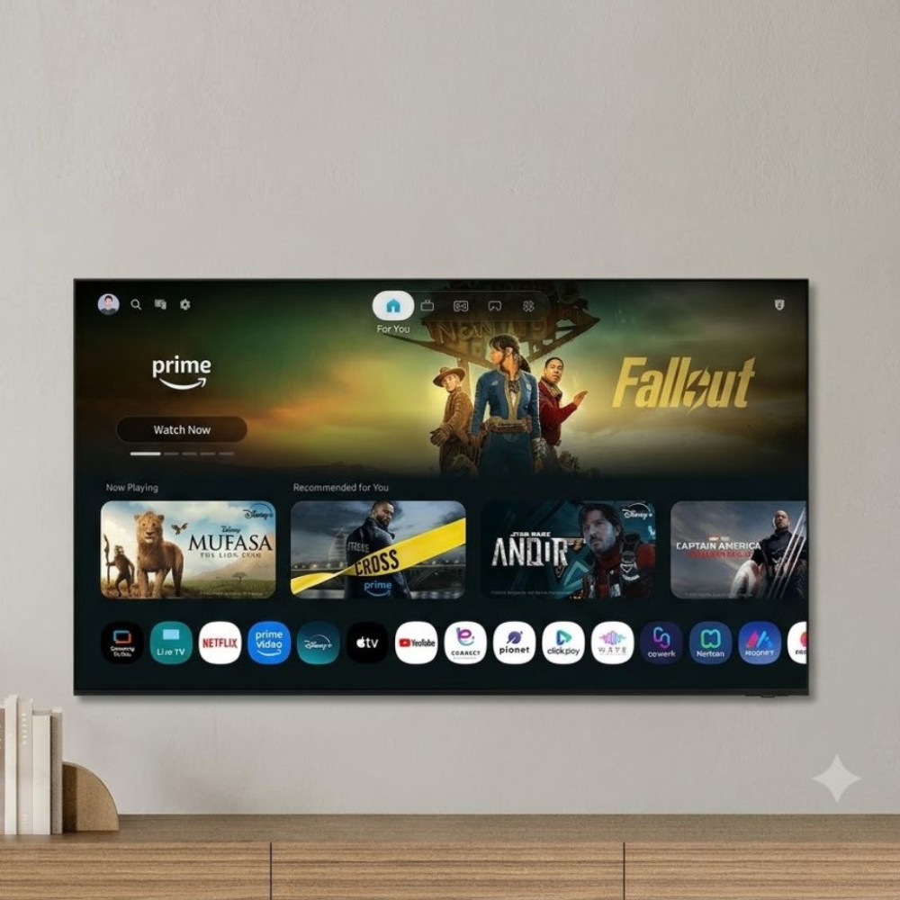 Smart tivi Oled Samsung AI 4K 55 inch QA55S90HA - Hàng chính hãng