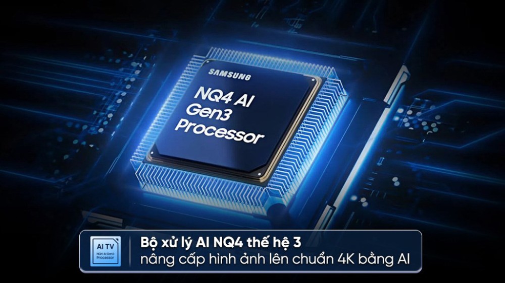 Bộ xử lý AI NQ4 AI thế hệ 3 - Tái tạo hình ảnh cực chuẩn