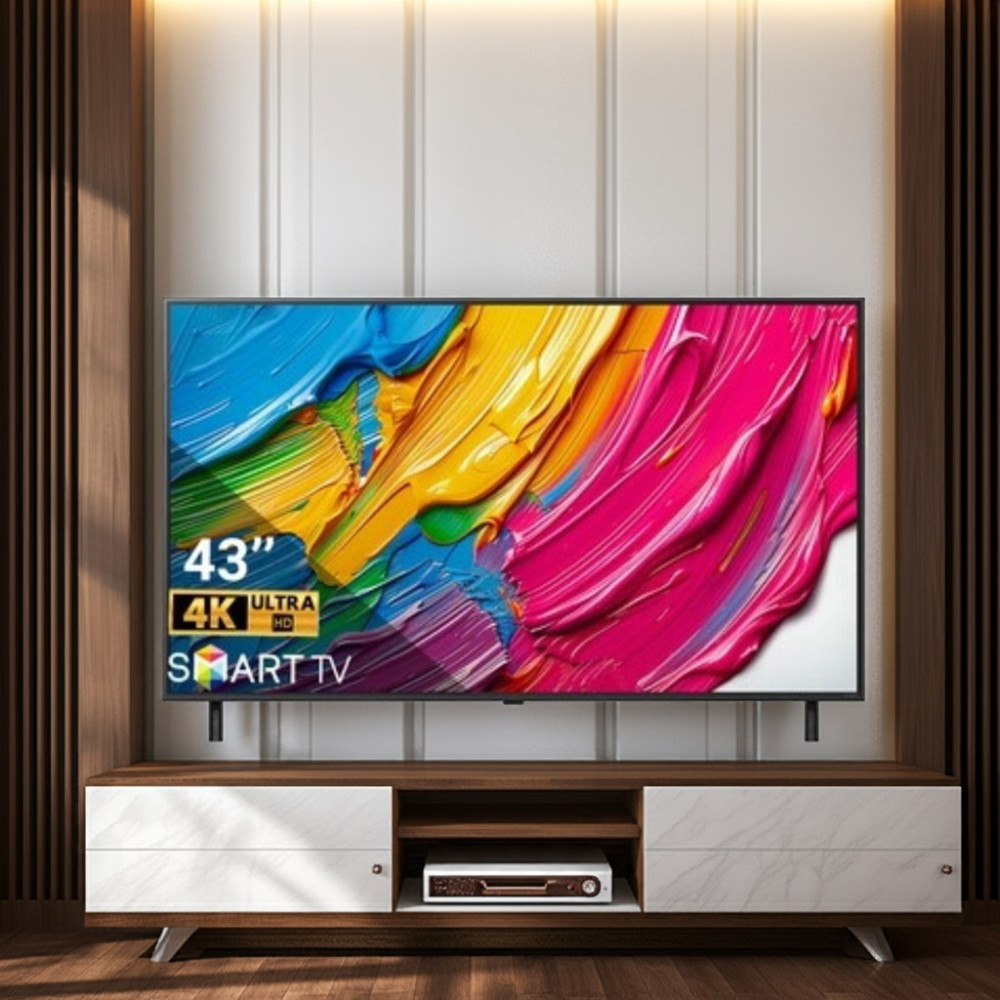 Kích thước 43 inch phù hợp với mọi không gian