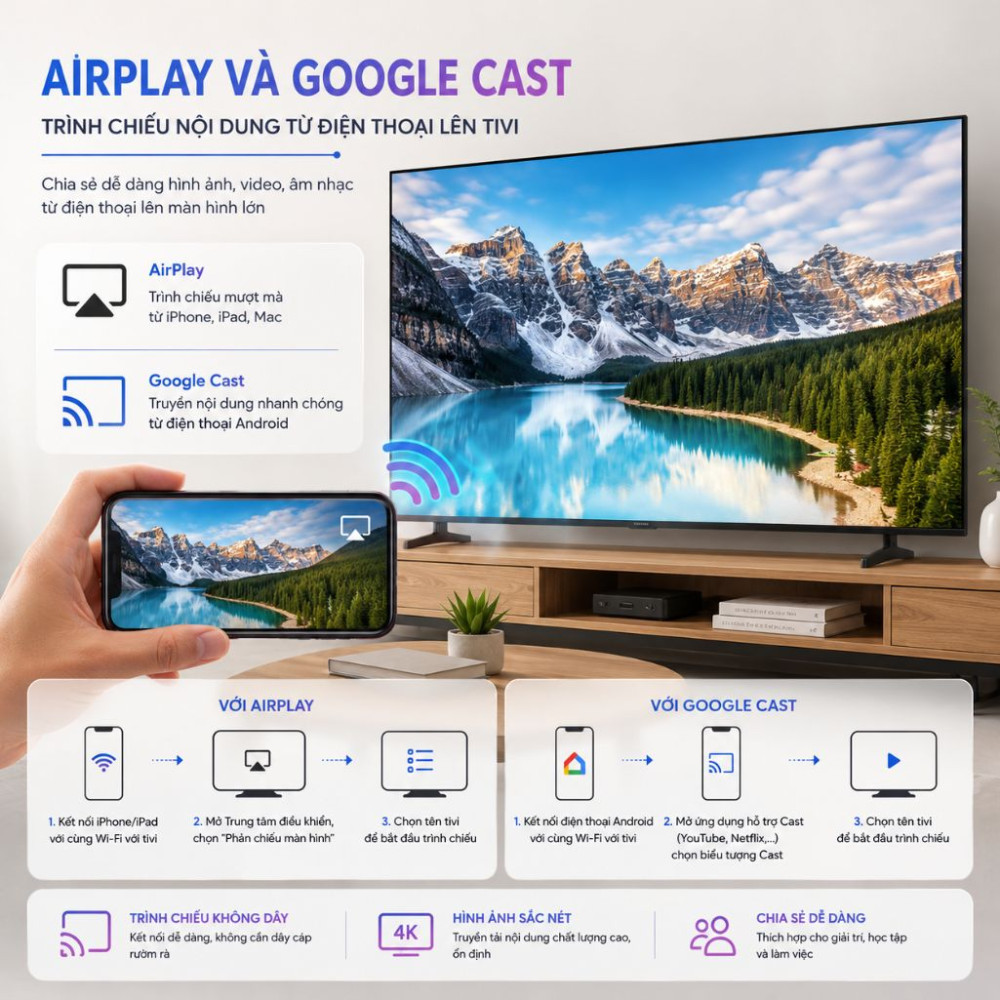 Smart tivi Samsung 4K 43 inch UA43U8500H - Hàng chính hãng