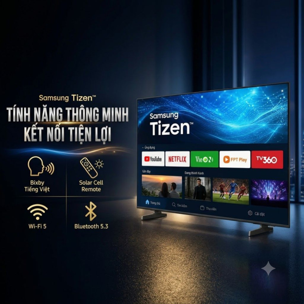 Smart tivi Samsung 4K 43 inch UA43U8500H - Hàng chính hãng