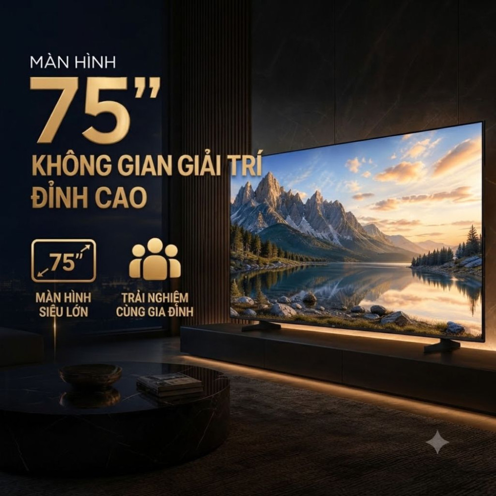Smart tivi Samsung 4K 75inch UA75U8500HK - Hàng chính hãng