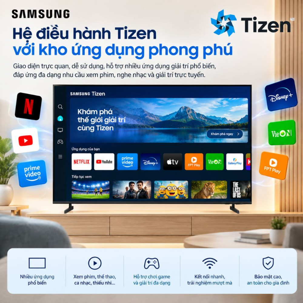 Smart tivi Samsung 4K 75inch UA75U8500HK - Hàng chính hãng