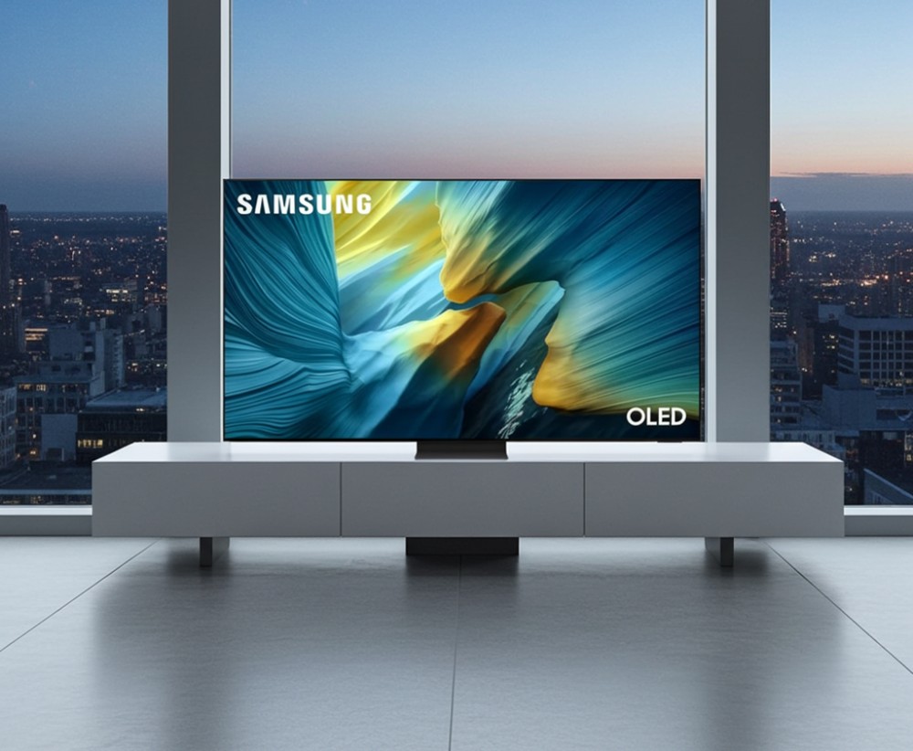 Smart tivi OLED Samsung AI 4K 65 inch QA65S95F - Hàng chính hãng