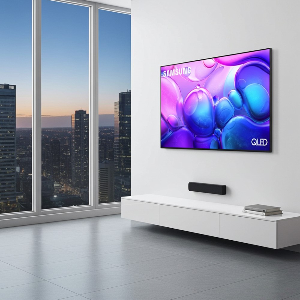 Smart tivi Samsung QLED 4K AI 75 inch QA75Q6F - Hàng chính hãng