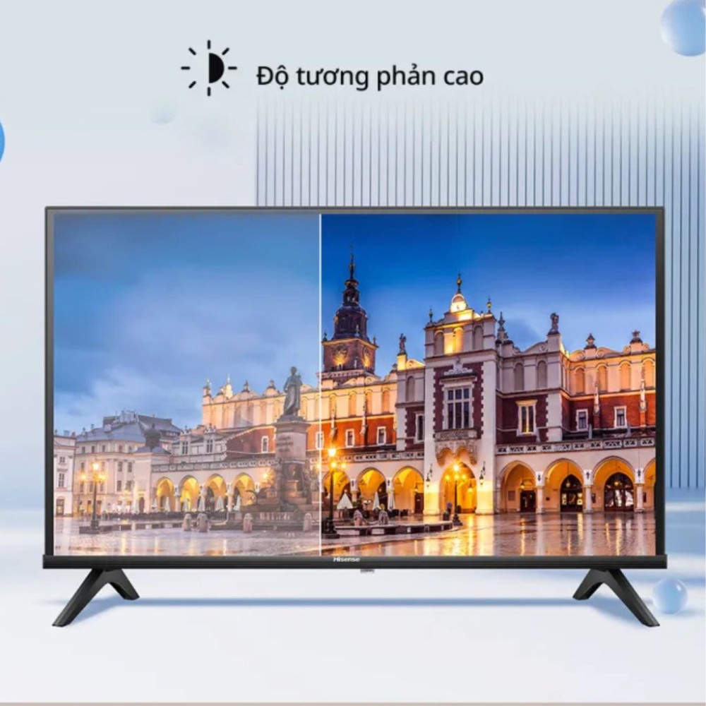 Smart tivi Hisense FHD 43 inch 43A4Q - Hàng chính hãng