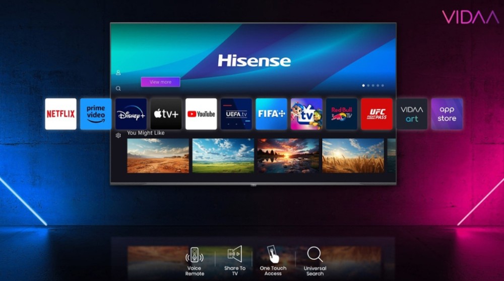 Smart tivi Hisense 4K 100 inch 100Q7N - Hàng chính hãng