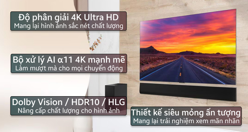 Tính năng nổi bật của smart tivi oled LG 4K 55 inch 55G4PSA