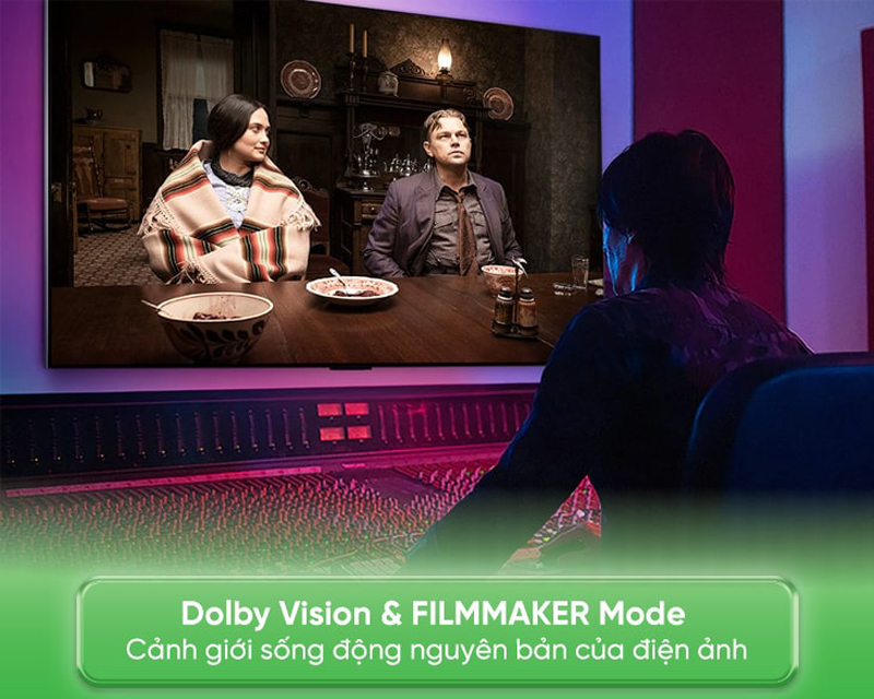 Công nghệ Dolby Vision®, HDR10+, HLG cho màu sắc rực rỡ