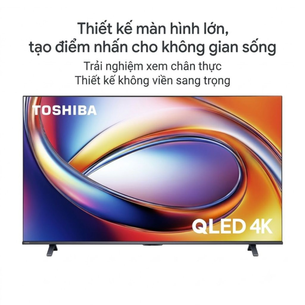 Smart tivi qled Toshiba AI 4K 85 inch 85M450RP - Hàng chính hãng
