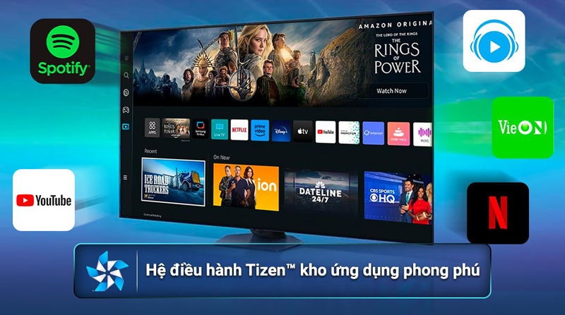 Hệ điều hành Tizen với giao diện dễ sử dụng