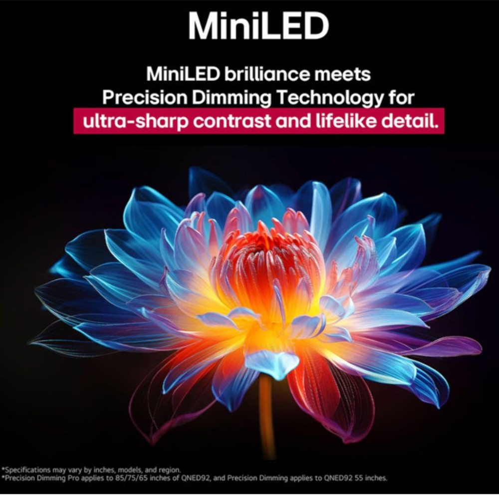 Smart tvi QNED LG 4K 75 inch 75QNED92ASA - Hàng chính hãng