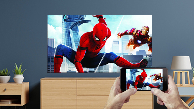 Chiếu màn hình từ điện thoại lên tivi nhờ AirPlay 2, Screen Mirroring, Tap View