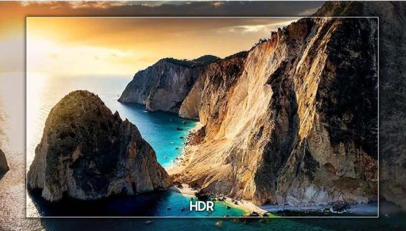 Công nghệ HDR tiên tiến giúp cải thiện độ sáng, mang đến khung hình rõ nét