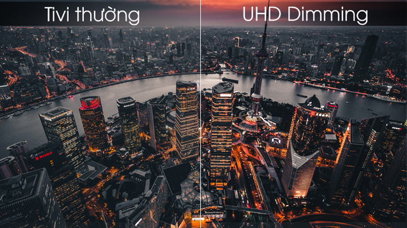 Công nghệ HDR10+, UHD Dimming tái tạo hình ảnh rõ ràng