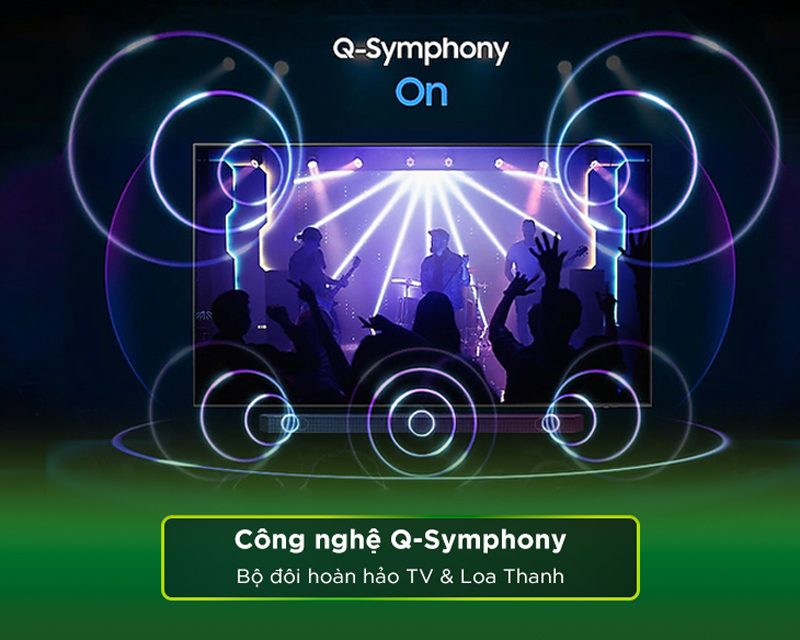 Công nghệ Q-Symphony Next cho âm thanh sống động