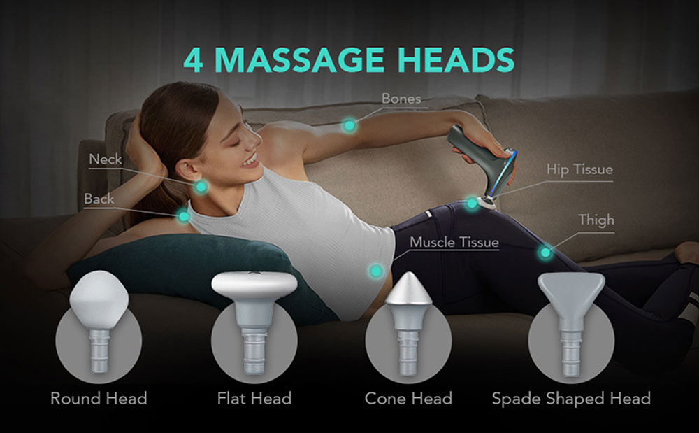 Súng massage SKG F7-E - Hàng chính hãng