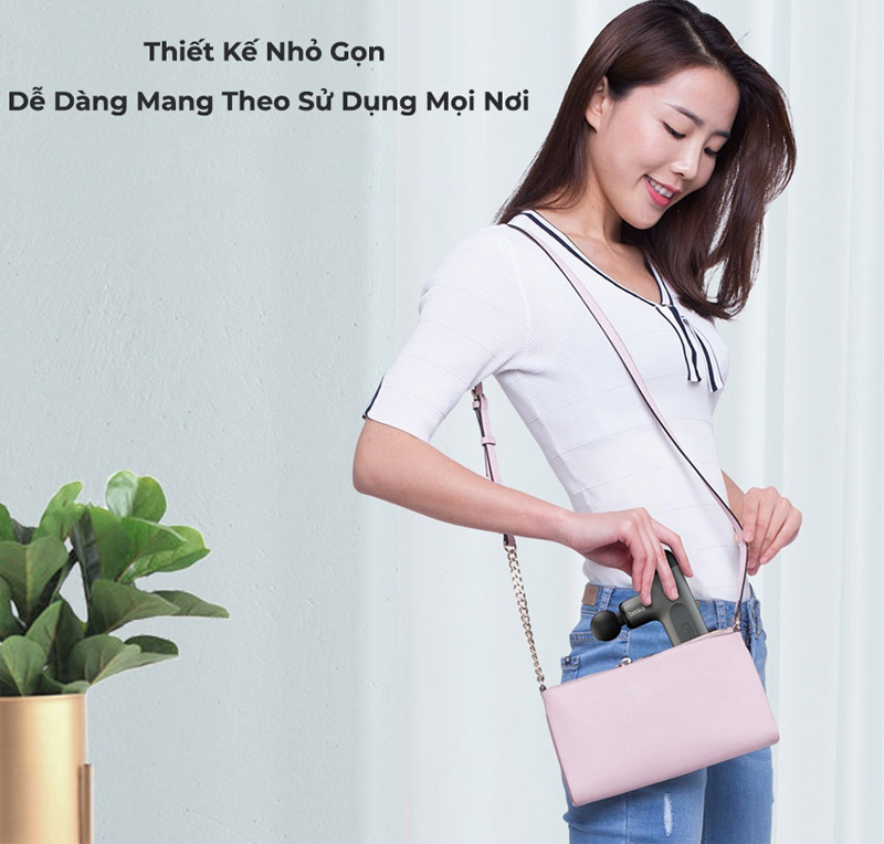 Thiết kế nhỏ gọn, dạng cầm tay cho bạn sử dụng mọi lúc.