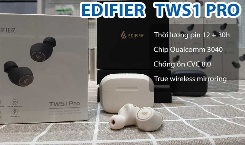 Công nghệ của Tai nghe Bluetooth Edifier TWS1 Pro