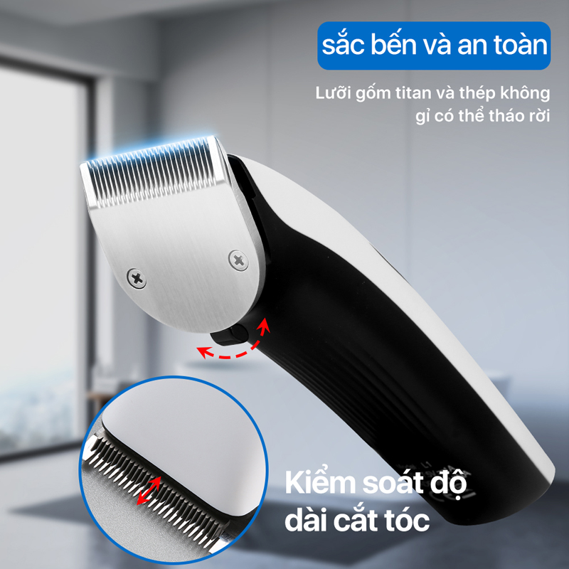 Lưỡi cấu tạo từ thép không gỉ, sắc bén