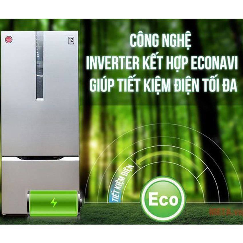 Công dụng của tủ lạnh Econavi NR-BY558XSVN