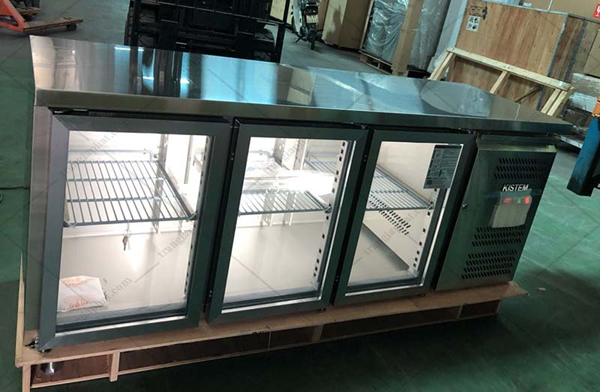 Tủ bàn lạnh 3 cánh Kistem KIS-XFT17RG - Hàng chính hãng