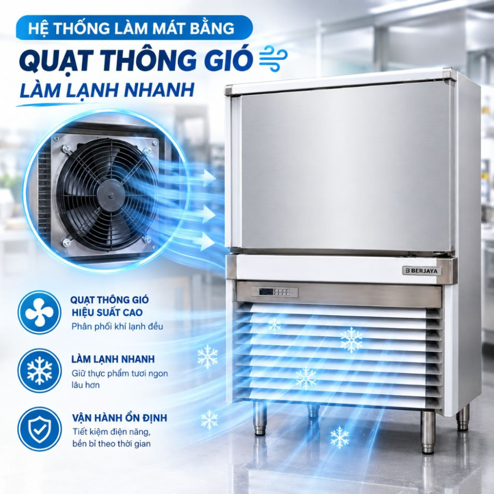 Tủ cấp đông nhanh Berjaya SF-13-5T - Hàng chính hãng