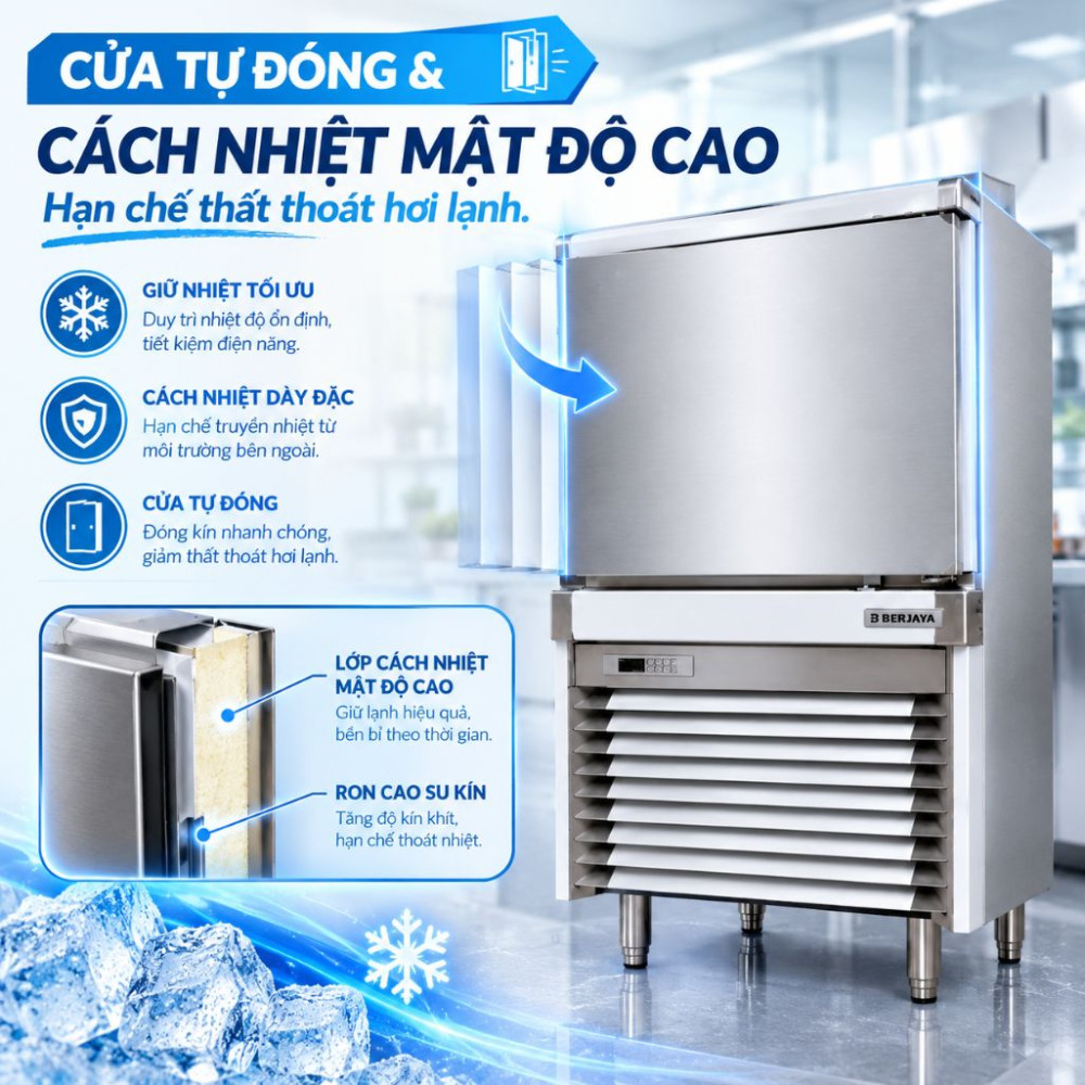 Tủ cấp đông nhanh Berjaya SF-13-5T - Hàng chính hãng