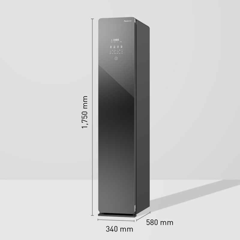 Kích thước của tủ chăm sóc quần áo Panasonic 3 móc HCC-R340ARXV