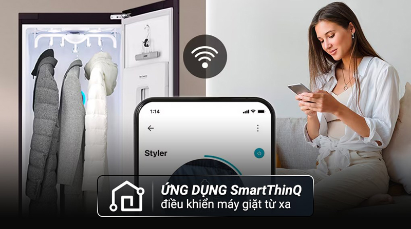 Điều khiển hoạt động từ xa với công nghệ SmartThinQ