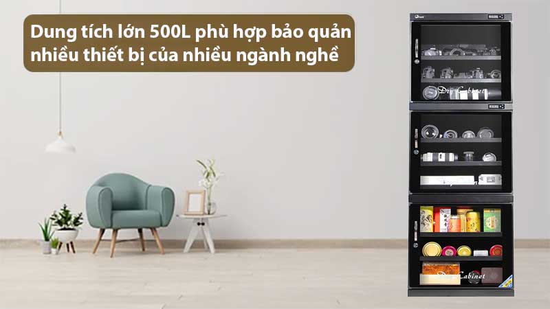 Tủ chống ẩm FujiE DHC500 - Hàng chính hãng