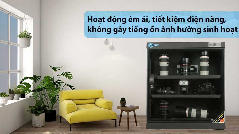 Tủ chống ẩm Nikatei DCH120W - Hàng chính hãng
