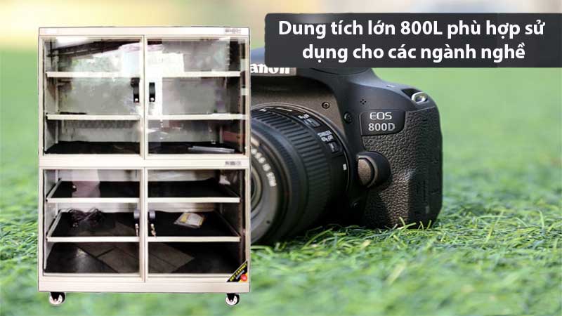 Tủ chống ẩm Nikatei DCH800 - Hàng chính hãng
