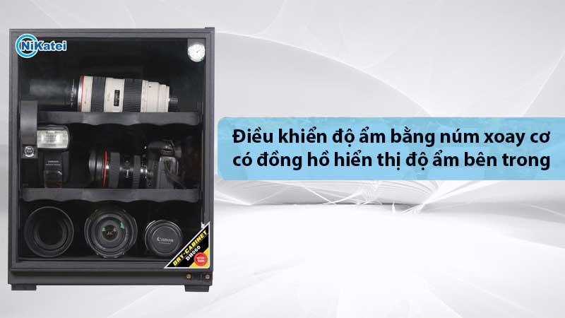 Tủ chống ẩm Nikatei DH060 - Hàng chính hãng