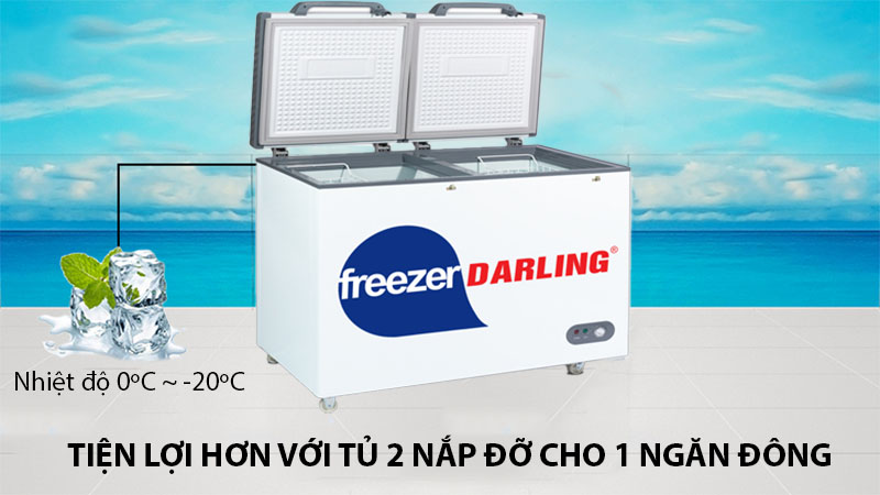 Nhiệt độ hoạt động của Tủ đông 1 ngăn 370L Darling DMF-3799AX-1