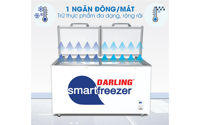 Tủ đông 1 ngăn Darling DMF-3799AS