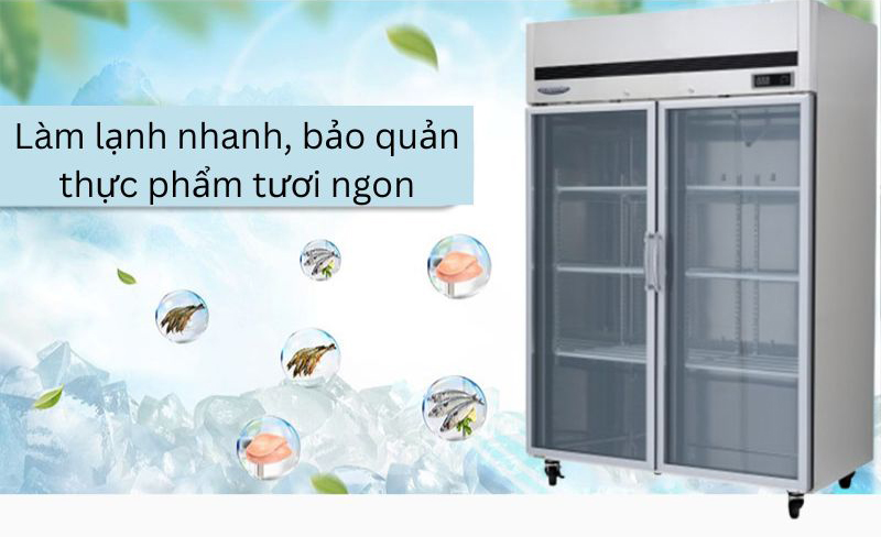 Công nghệ làm lạnh nhanh, làm lạnh sâu, thực phẩm tươi ngon