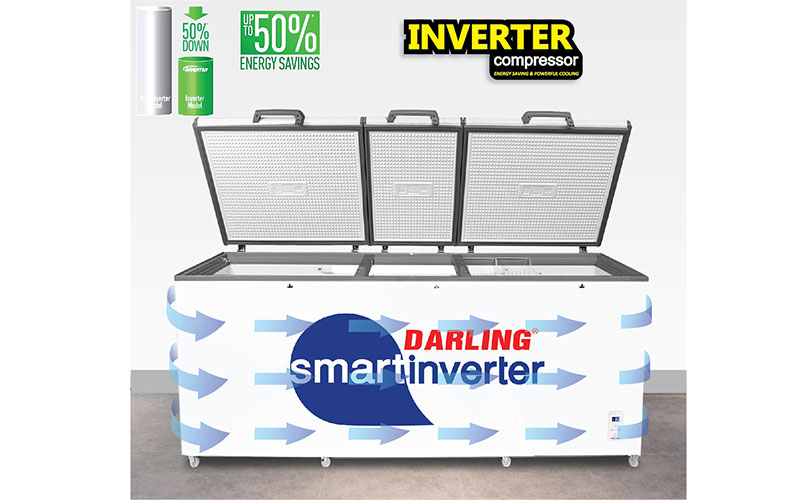 Công nghệ Inverter của Tủ đông 3 cánh Inverter Darling DMF-1279ASI