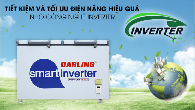 Công nghệ Inverter của Tủ đông Darling Inverter 270 lít DMF-3799 ASI