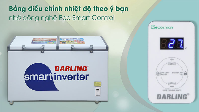 Công nghệ điều khiển của Tủ đông Darling Inverter 360 lít DMF-4799 ASI