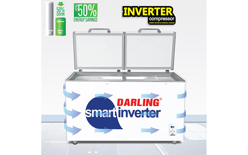 Công nghệ Inverter của Tủ đông 1 ngăn Inverter Darling DMF-9779ASI