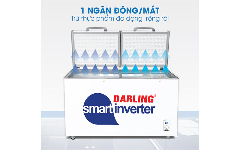 Tủ đông 1 ngăn Inverter Darling DMF-9779ASI