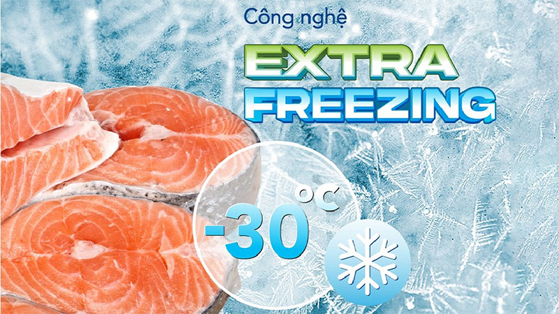 Công nghệ Extra Freezing của Tủ đông Hòa Phát HPF-BN6271