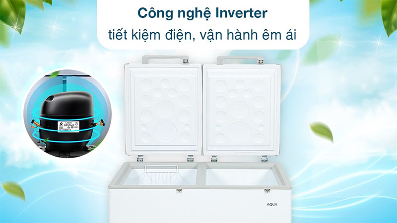 Công nghệ Inverter của Tủ đông Inverter Aqua 295 lít AQF-C4202E 