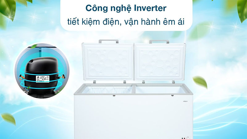 Công nghệ Inverter của Tủ đông Inverter Aqua 508 lít AQF-C6901E