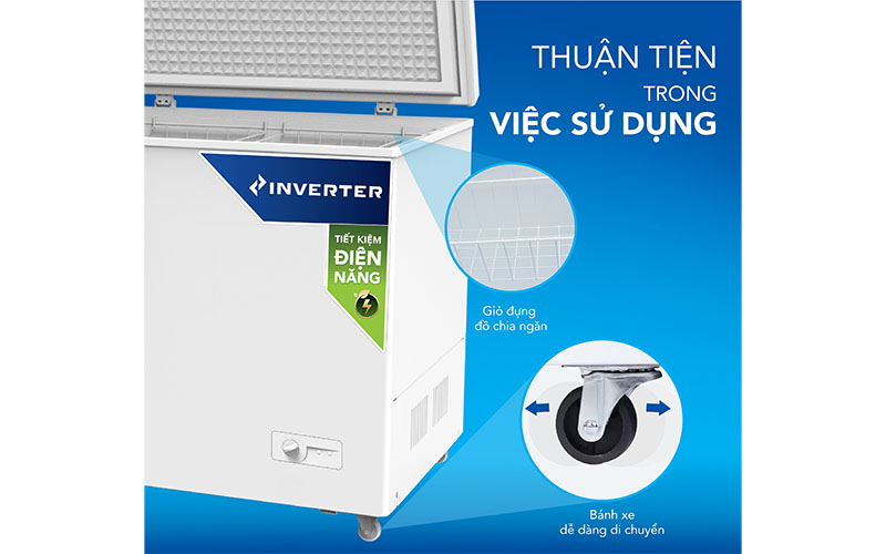 Thiết kế của Tủ đông Inverter Hòa Phát HPF-AD81190