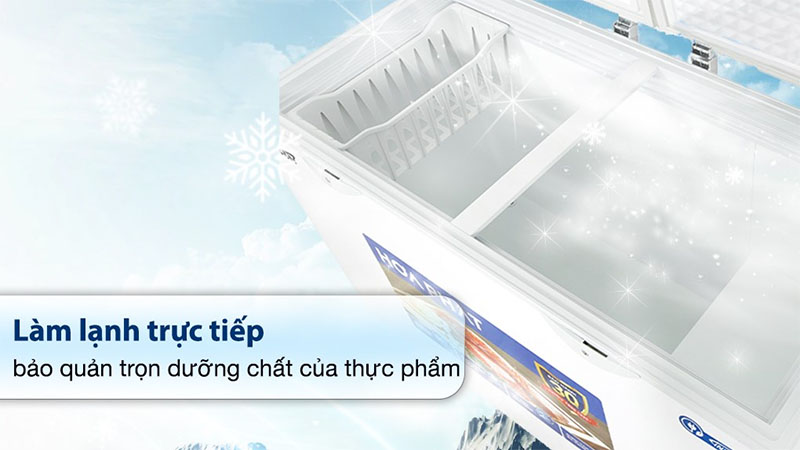 Công nghệ làm lạnh của Tủ đông Inverter Hòa Phát HPF-AD8352