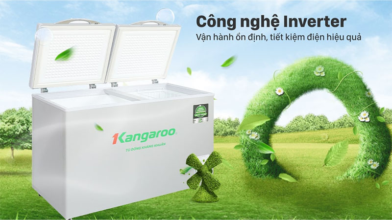 Công nghệ Inverter của Tủ đông Inverter Kangaroo 286 lít KGFZ290IC1